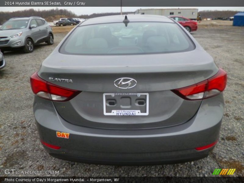 Gray / Gray 2014 Hyundai Elantra SE Sedan