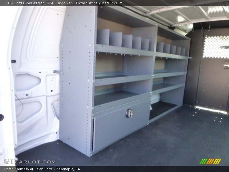 Oxford White / Medium Flint 2014 Ford E-Series Van E250 Cargo Van