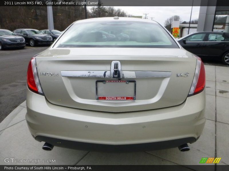 Gold Leaf Metallic / Light Camel 2011 Lincoln MKS FWD