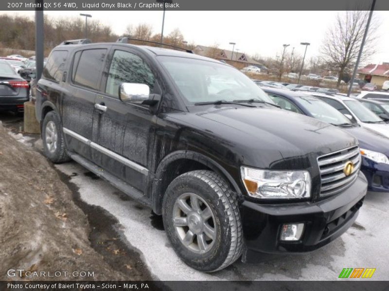 Front 3/4 View of 2007 QX 56 4WD
