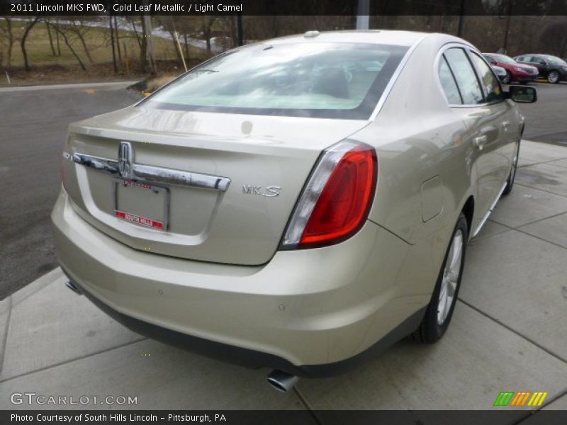 Gold Leaf Metallic / Light Camel 2011 Lincoln MKS FWD