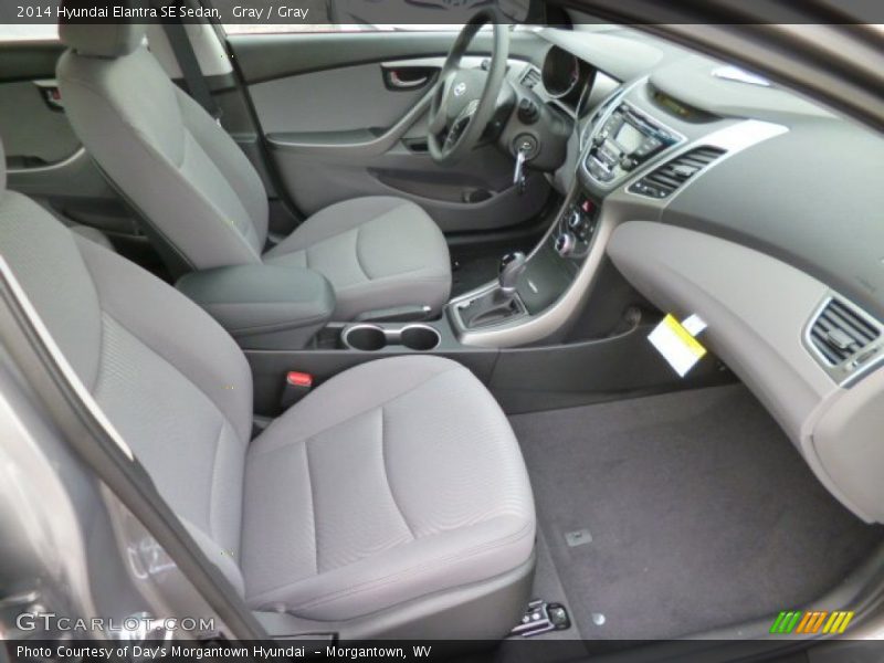 Gray / Gray 2014 Hyundai Elantra SE Sedan