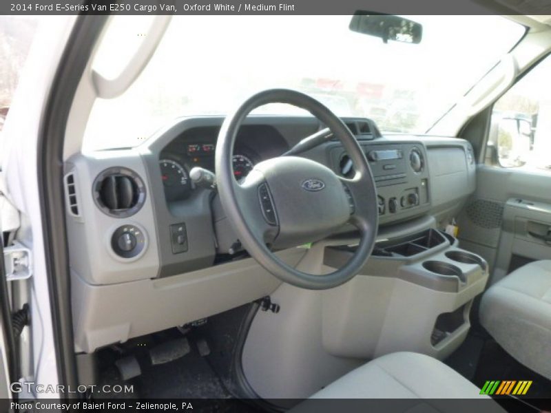 Oxford White / Medium Flint 2014 Ford E-Series Van E250 Cargo Van