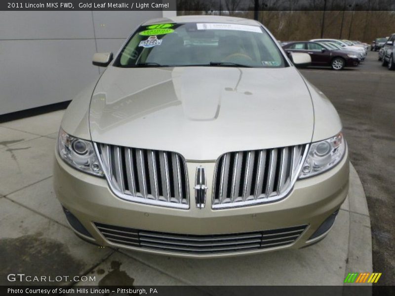 Gold Leaf Metallic / Light Camel 2011 Lincoln MKS FWD