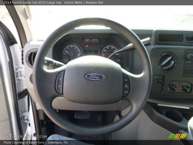 Oxford White / Medium Flint 2014 Ford E-Series Van E250 Cargo Van