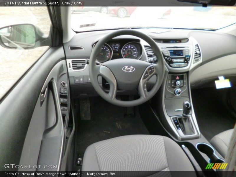 Gray / Gray 2014 Hyundai Elantra SE Sedan