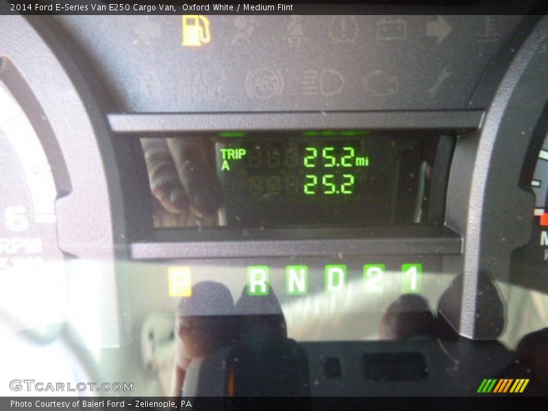 Oxford White / Medium Flint 2014 Ford E-Series Van E250 Cargo Van