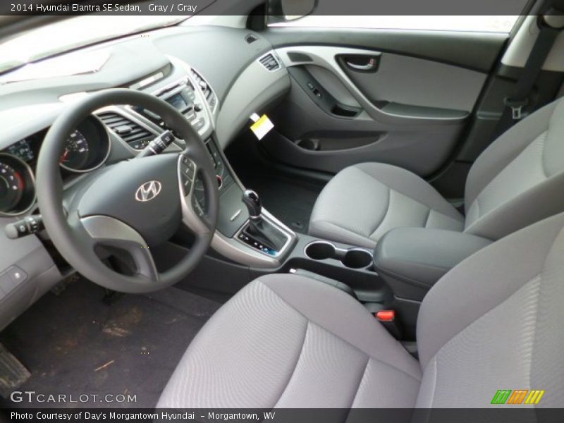 Gray / Gray 2014 Hyundai Elantra SE Sedan