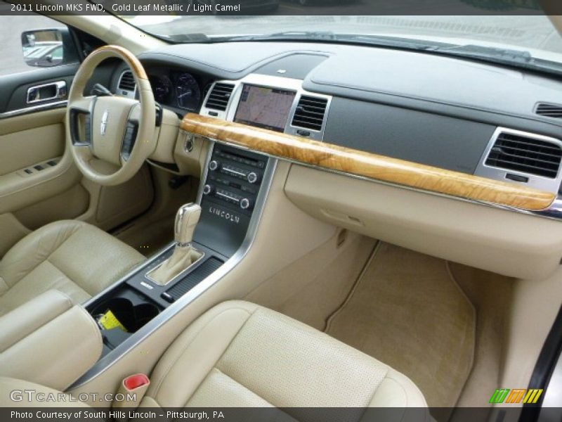 Gold Leaf Metallic / Light Camel 2011 Lincoln MKS FWD