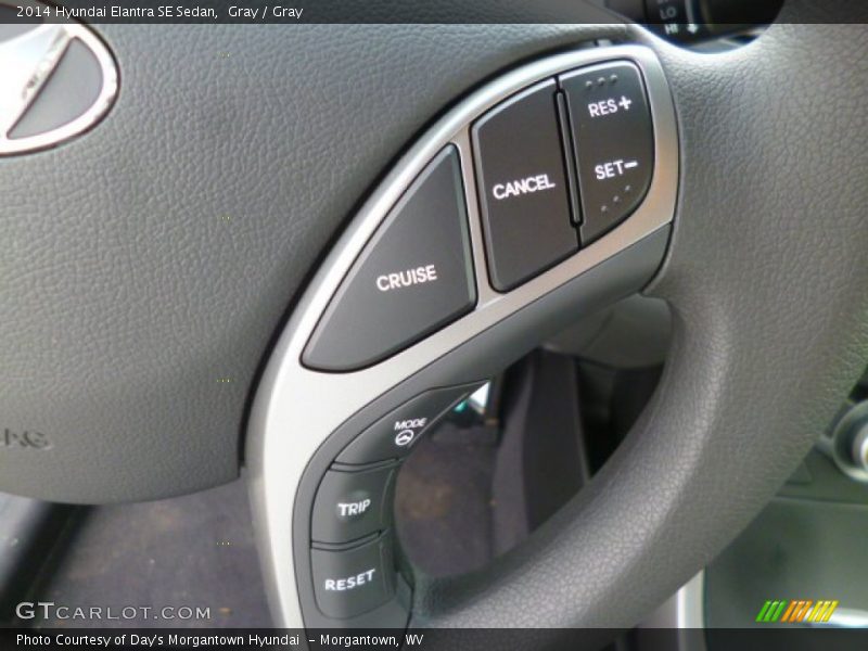 Gray / Gray 2014 Hyundai Elantra SE Sedan