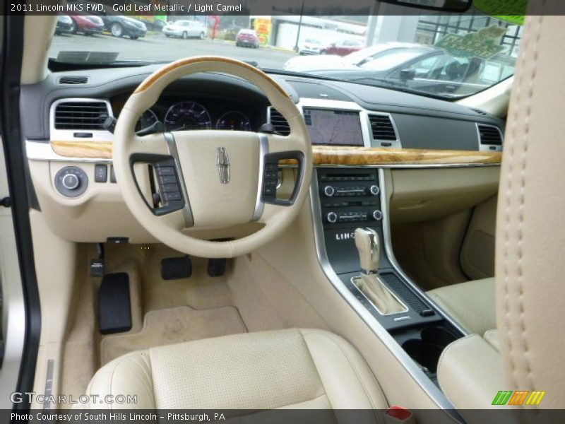 Gold Leaf Metallic / Light Camel 2011 Lincoln MKS FWD