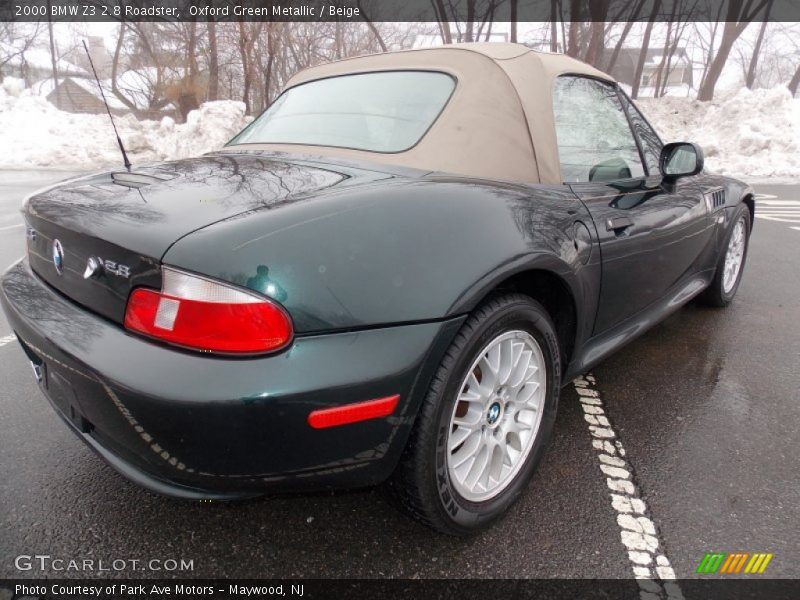  2000 Z3 2.8 Roadster Oxford Green Metallic