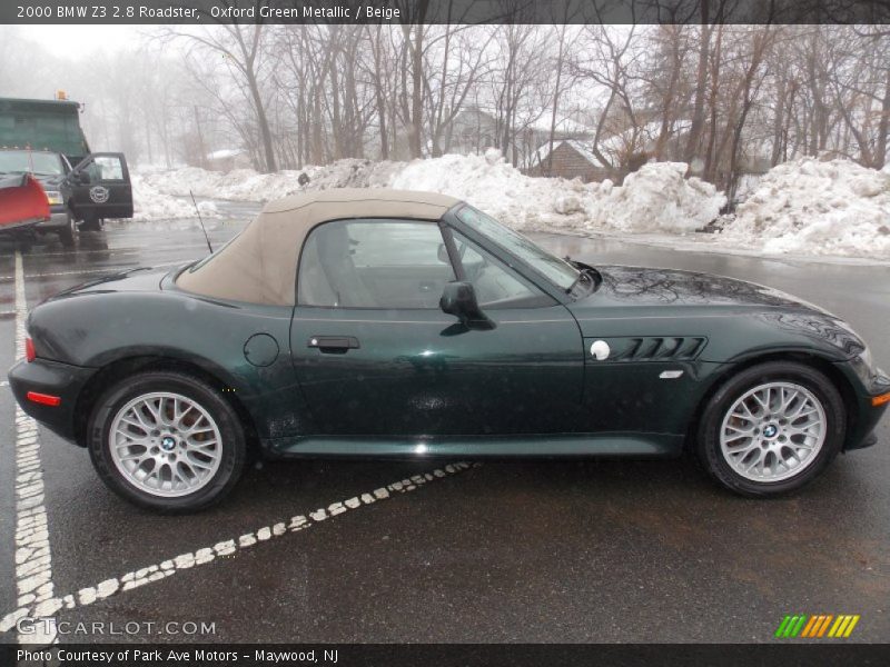  2000 Z3 2.8 Roadster Oxford Green Metallic