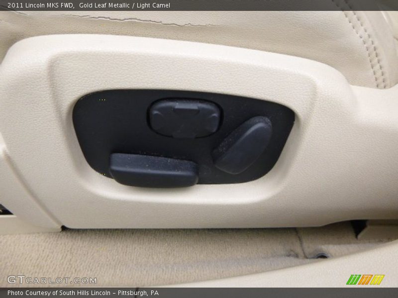 Gold Leaf Metallic / Light Camel 2011 Lincoln MKS FWD
