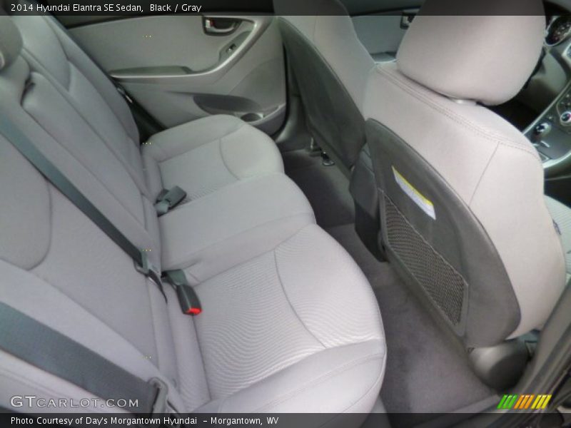 Black / Gray 2014 Hyundai Elantra SE Sedan