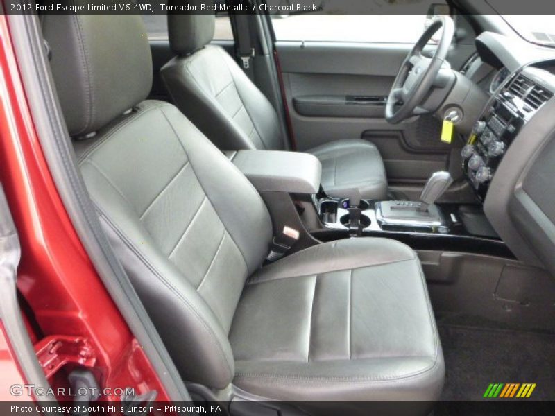 Front Seat of 2012 Escape Limited V6 4WD