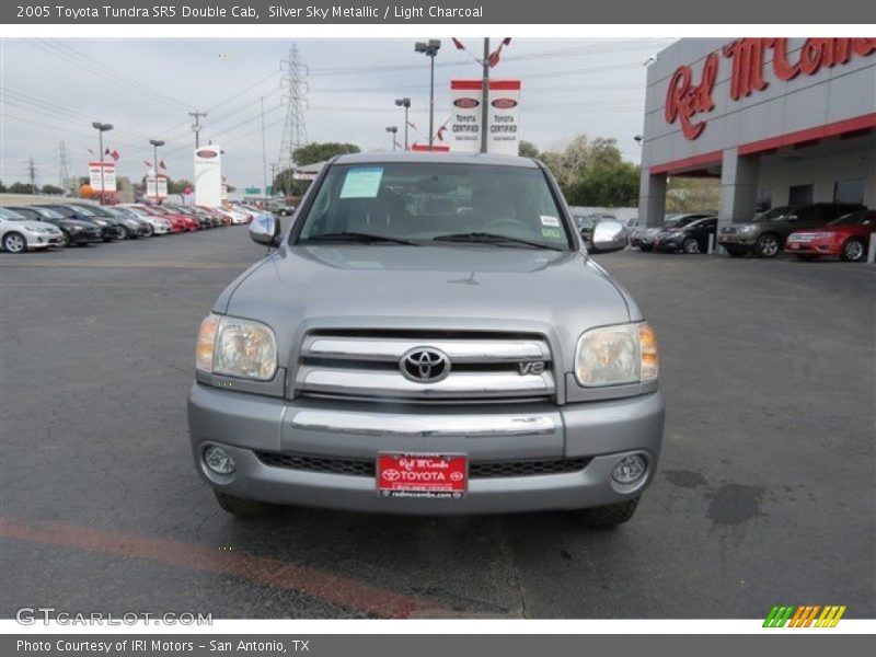 Silver Sky Metallic / Light Charcoal 2005 Toyota Tundra SR5 Double Cab