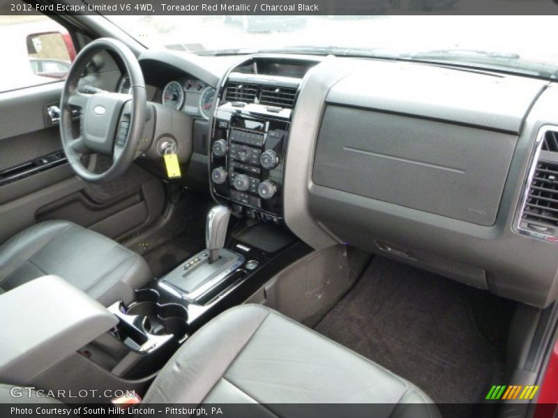 Toreador Red Metallic / Charcoal Black 2012 Ford Escape Limited V6 4WD