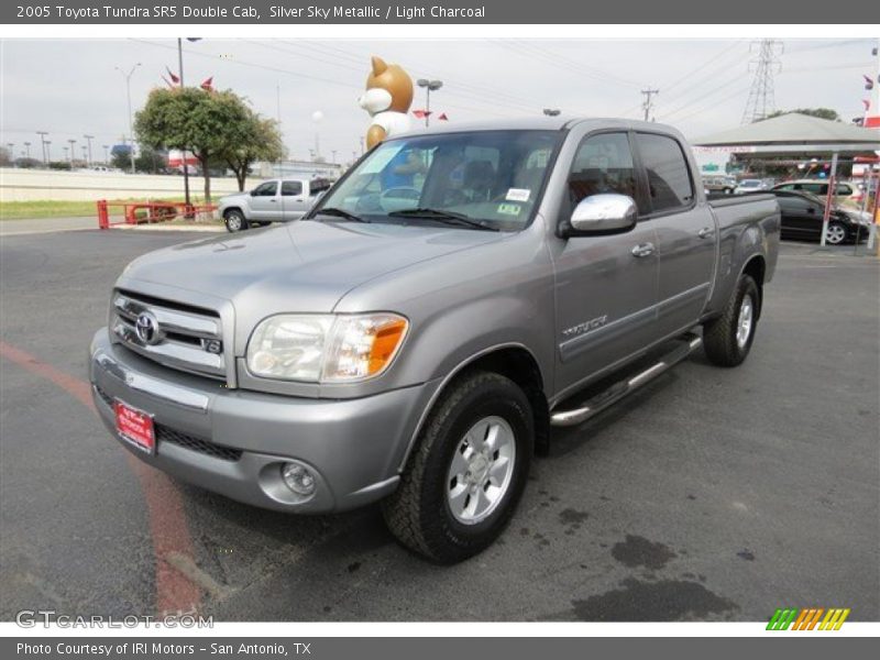 Silver Sky Metallic / Light Charcoal 2005 Toyota Tundra SR5 Double Cab
