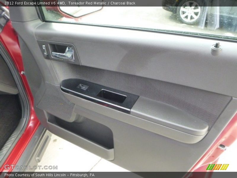 Toreador Red Metallic / Charcoal Black 2012 Ford Escape Limited V6 4WD