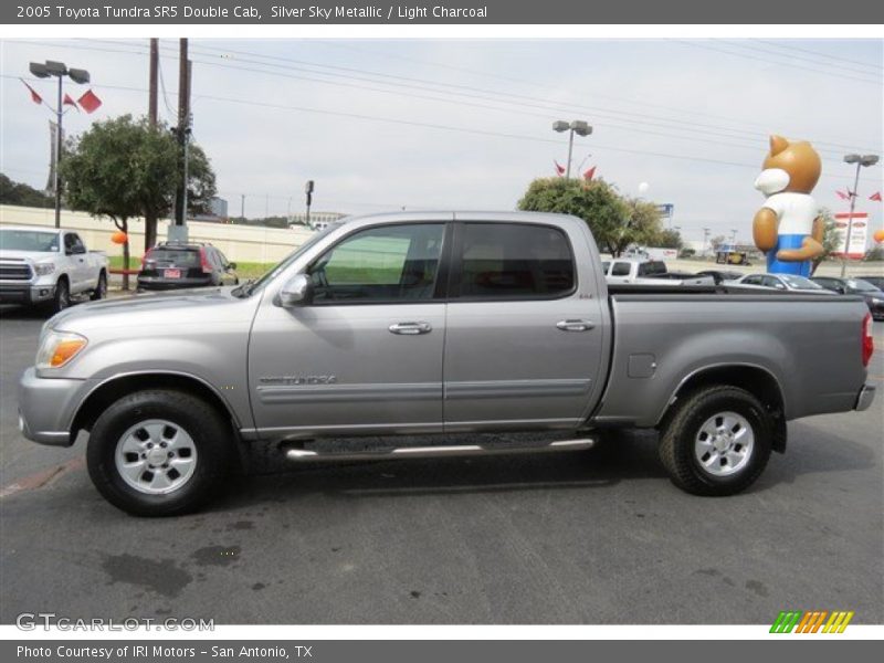 Silver Sky Metallic / Light Charcoal 2005 Toyota Tundra SR5 Double Cab