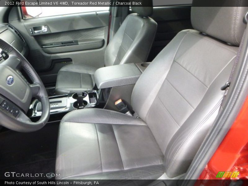 Toreador Red Metallic / Charcoal Black 2012 Ford Escape Limited V6 4WD