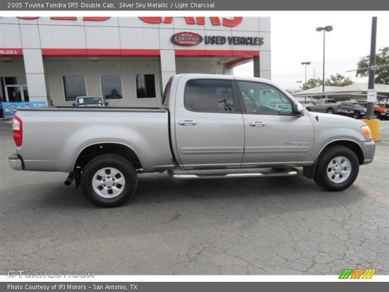 Silver Sky Metallic / Light Charcoal 2005 Toyota Tundra SR5 Double Cab