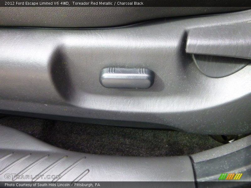 Toreador Red Metallic / Charcoal Black 2012 Ford Escape Limited V6 4WD