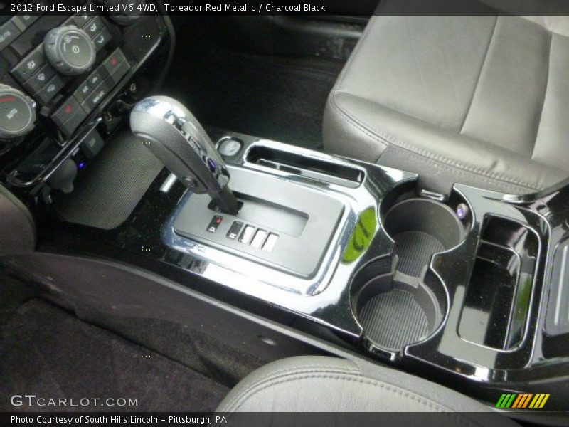Toreador Red Metallic / Charcoal Black 2012 Ford Escape Limited V6 4WD