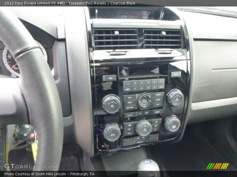 Toreador Red Metallic / Charcoal Black 2012 Ford Escape Limited V6 4WD