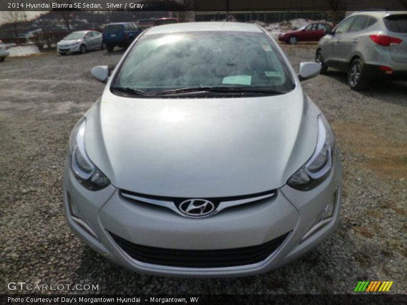 Silver / Gray 2014 Hyundai Elantra SE Sedan