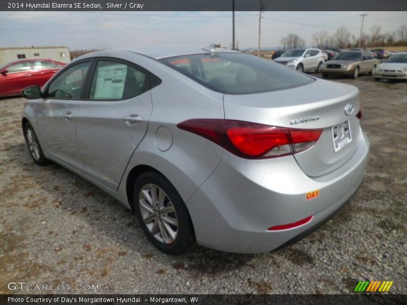Silver / Gray 2014 Hyundai Elantra SE Sedan