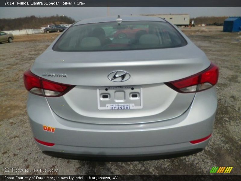 Silver / Gray 2014 Hyundai Elantra SE Sedan