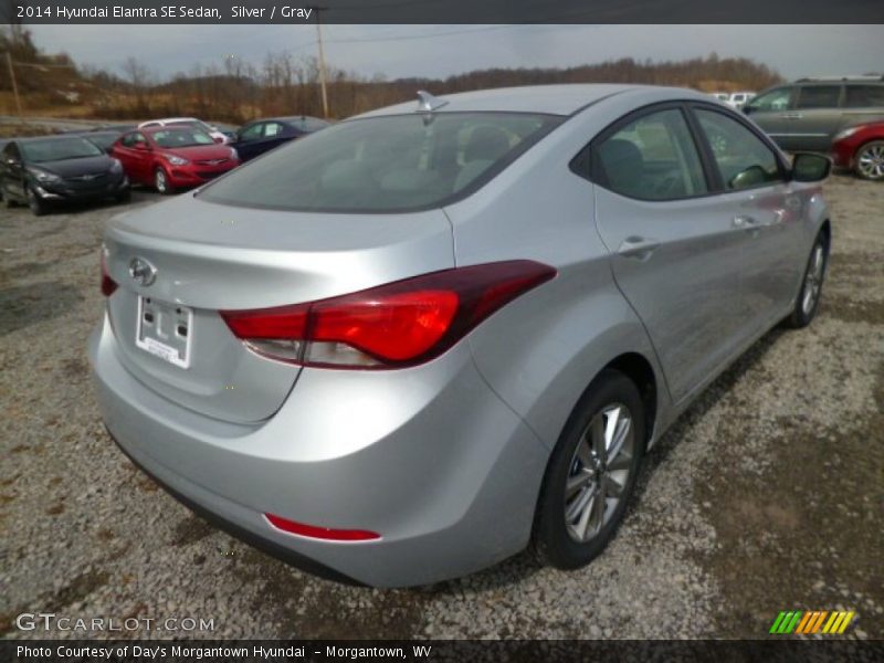 Silver / Gray 2014 Hyundai Elantra SE Sedan