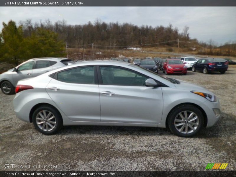 Silver / Gray 2014 Hyundai Elantra SE Sedan