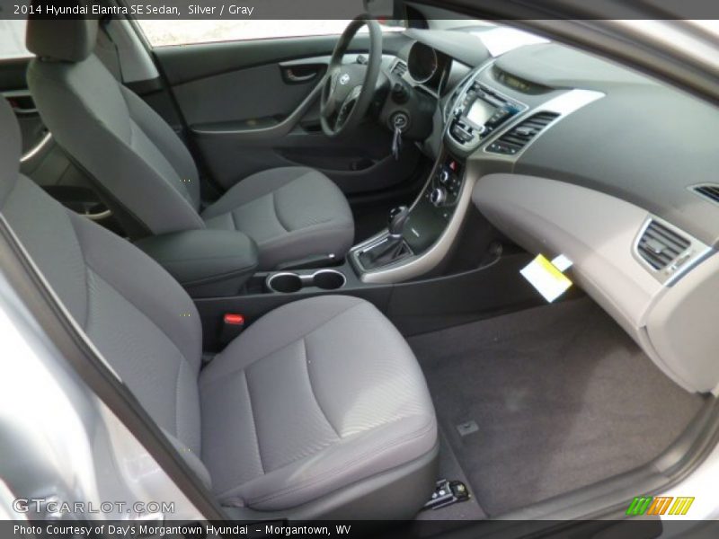 Silver / Gray 2014 Hyundai Elantra SE Sedan