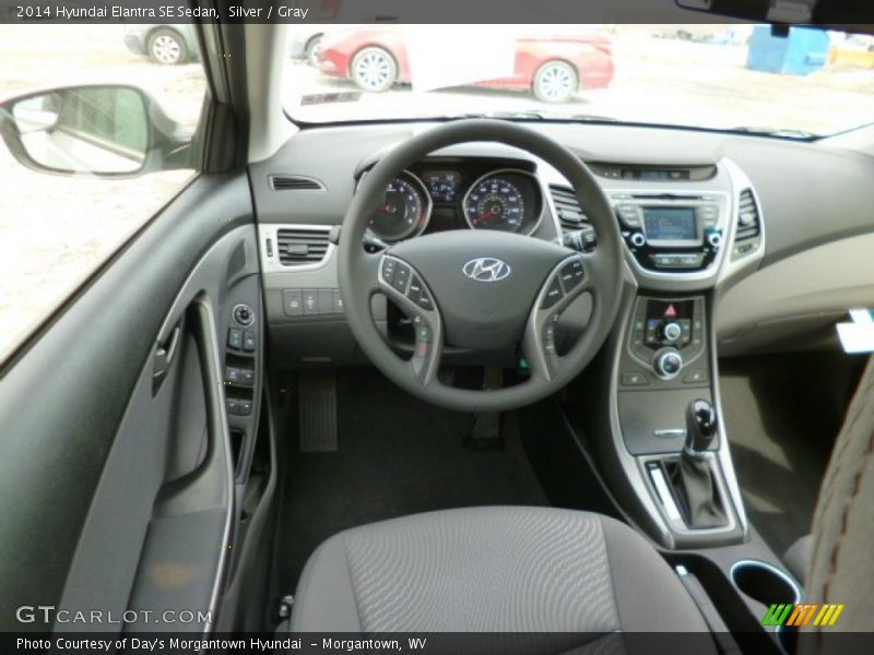 Silver / Gray 2014 Hyundai Elantra SE Sedan