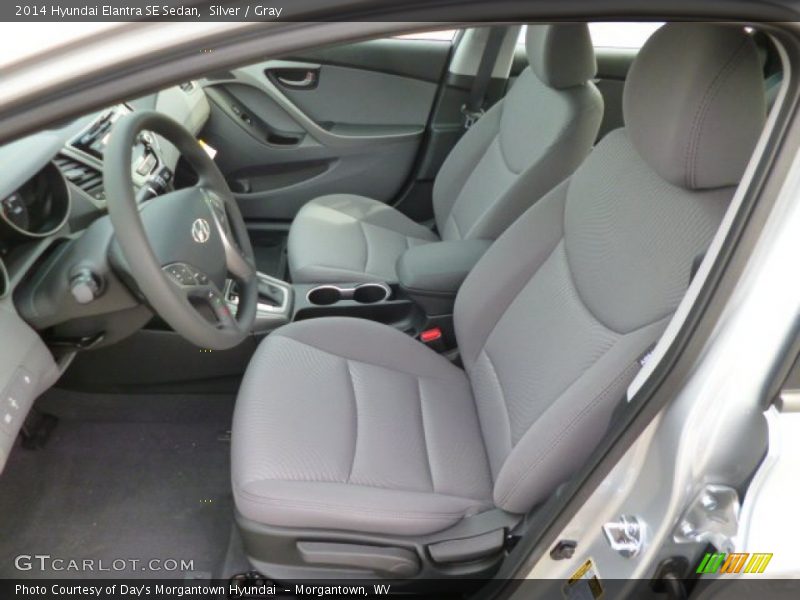Silver / Gray 2014 Hyundai Elantra SE Sedan