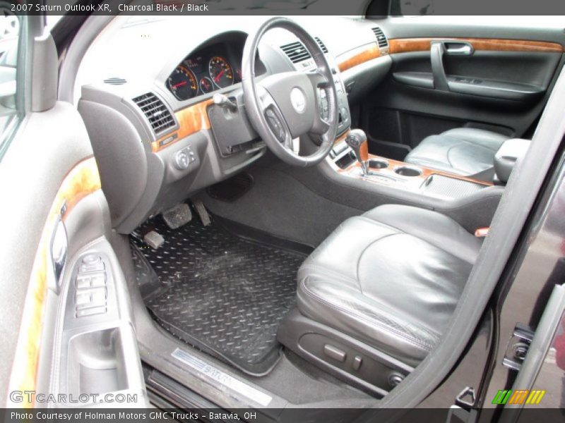 Charcoal Black / Black 2007 Saturn Outlook XR