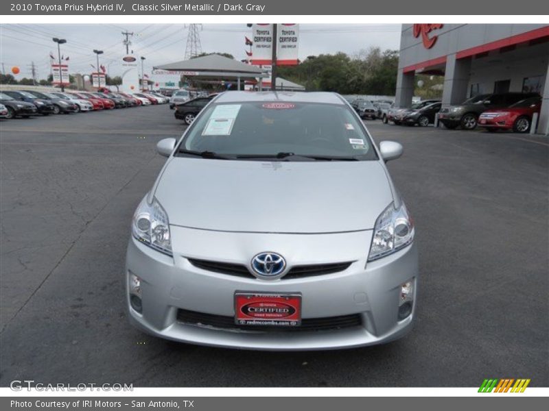 Classic Silver Metallic / Dark Gray 2010 Toyota Prius Hybrid IV