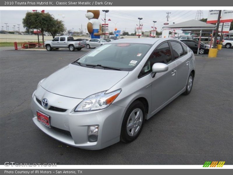 Classic Silver Metallic / Dark Gray 2010 Toyota Prius Hybrid IV