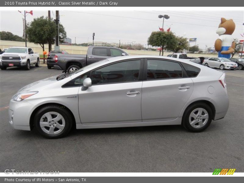 Classic Silver Metallic / Dark Gray 2010 Toyota Prius Hybrid IV