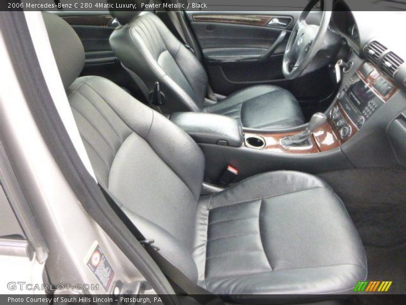 Pewter Metallic / Black 2006 Mercedes-Benz C 280 4Matic Luxury