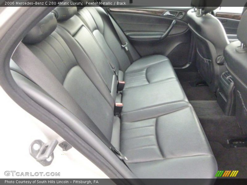Pewter Metallic / Black 2006 Mercedes-Benz C 280 4Matic Luxury