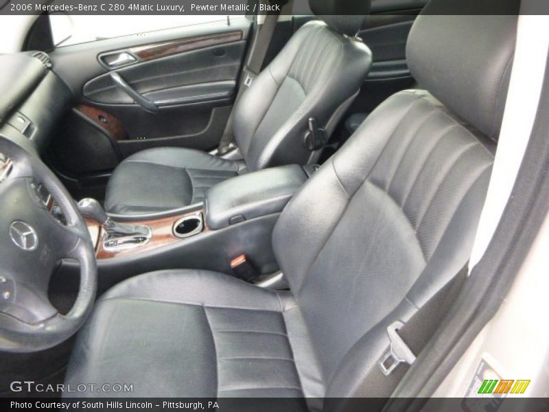 Pewter Metallic / Black 2006 Mercedes-Benz C 280 4Matic Luxury
