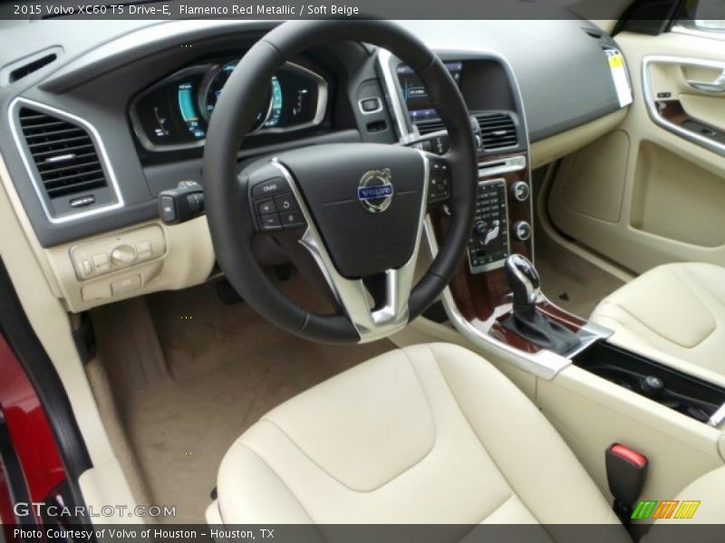  2015 XC60 T5 Drive-E Soft Beige Interior