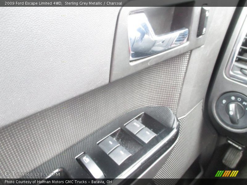 Sterling Grey Metallic / Charcoal 2009 Ford Escape Limited 4WD