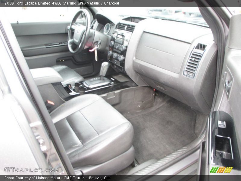 Sterling Grey Metallic / Charcoal 2009 Ford Escape Limited 4WD