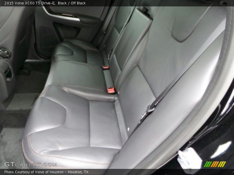 Rear Seat of 2015 XC60 T5 Drive-E