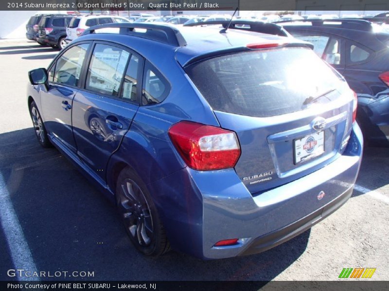 Quartz Blue Pearl / Black 2014 Subaru Impreza 2.0i Sport Limited 5 Door